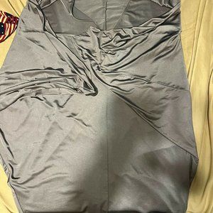 Victoria Secret Metallic Grey/Shimmer Dress! size Large!